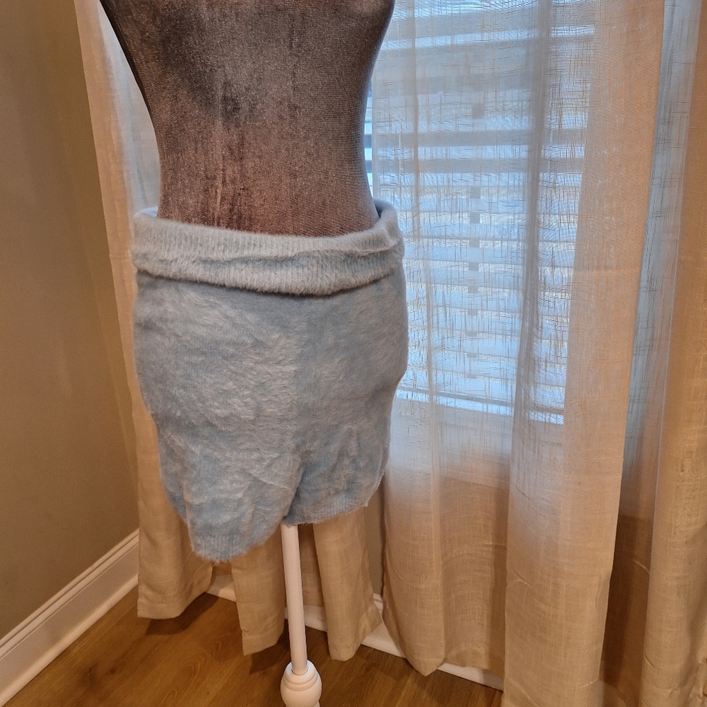 L SPACE WOMENS SHORTS XL, BLUE